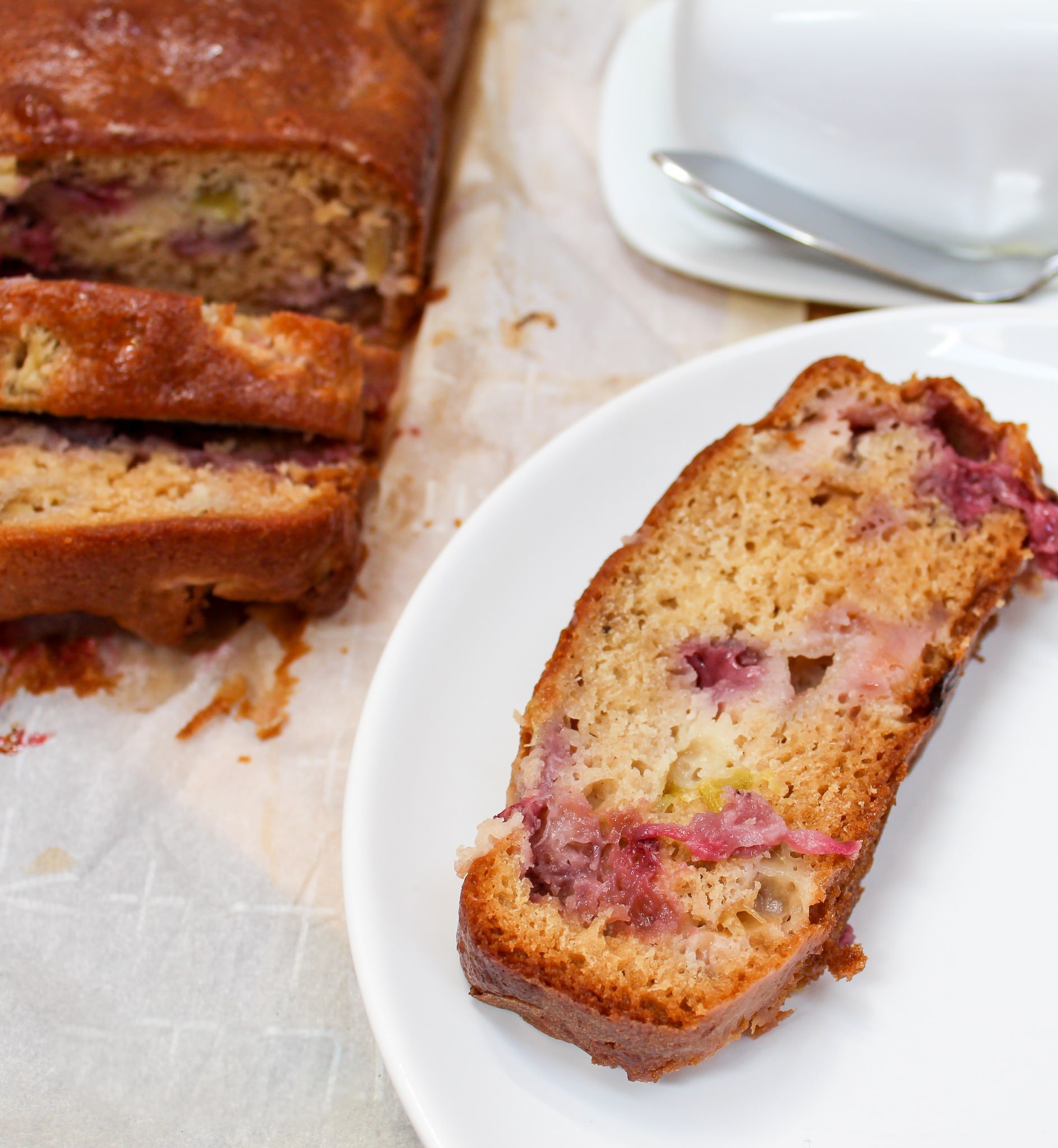 slice of bread on a plate