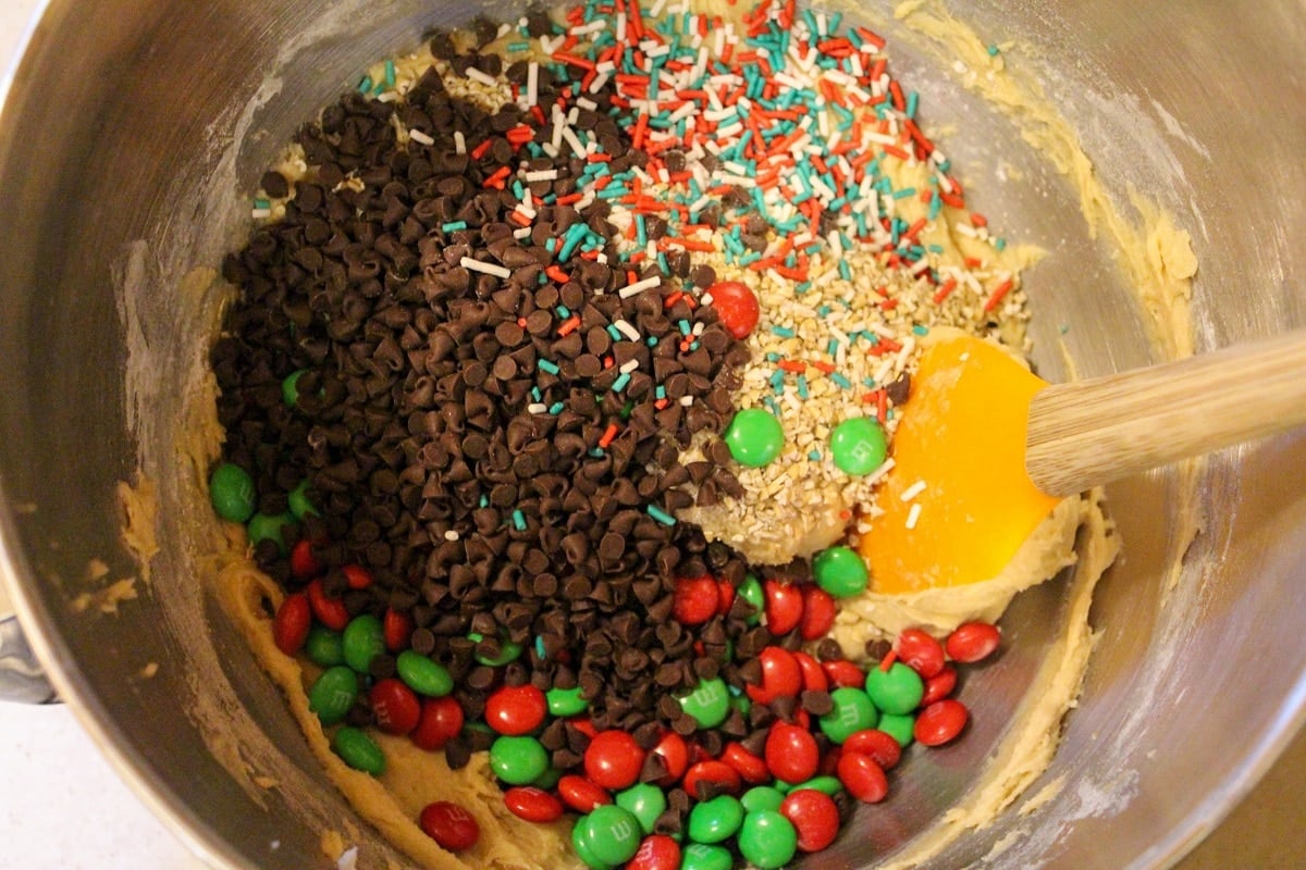 christmas monster cookie ingredients