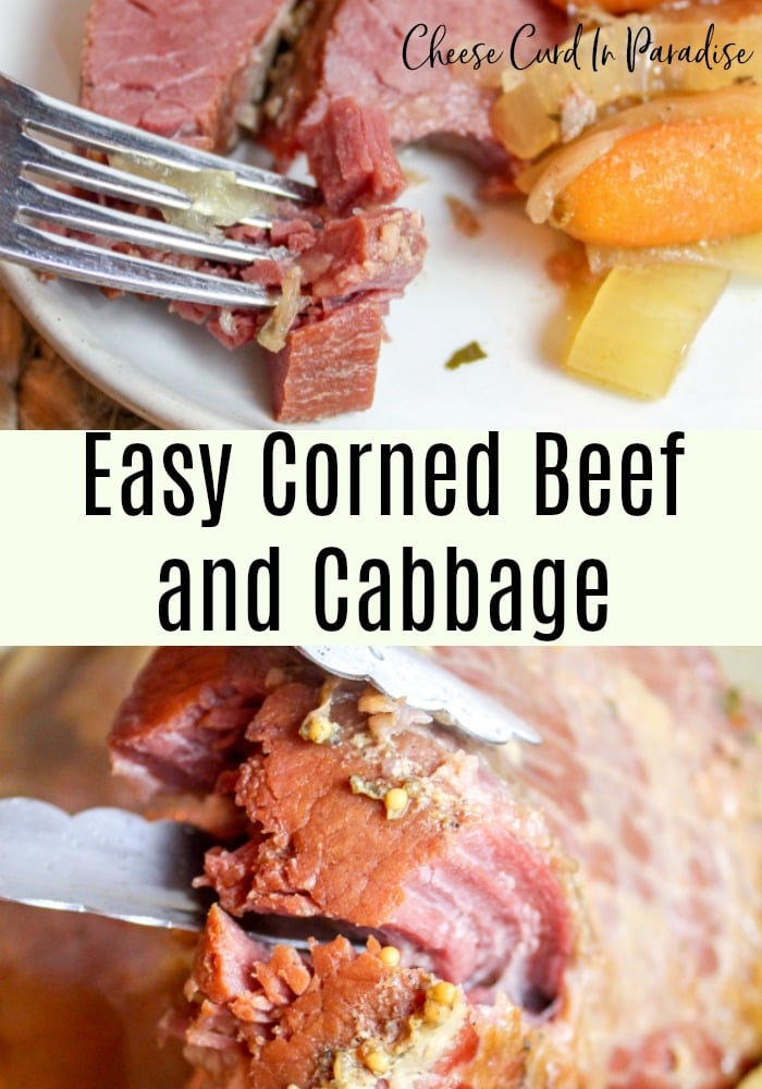 sliced corned beef on a plate