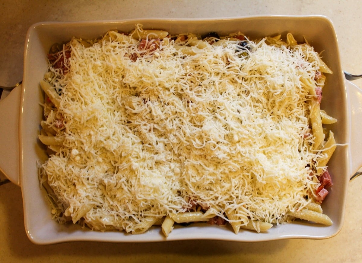 casserole prep photos