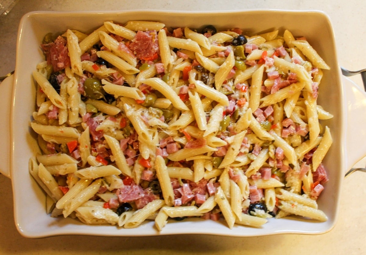 casserole prep photos