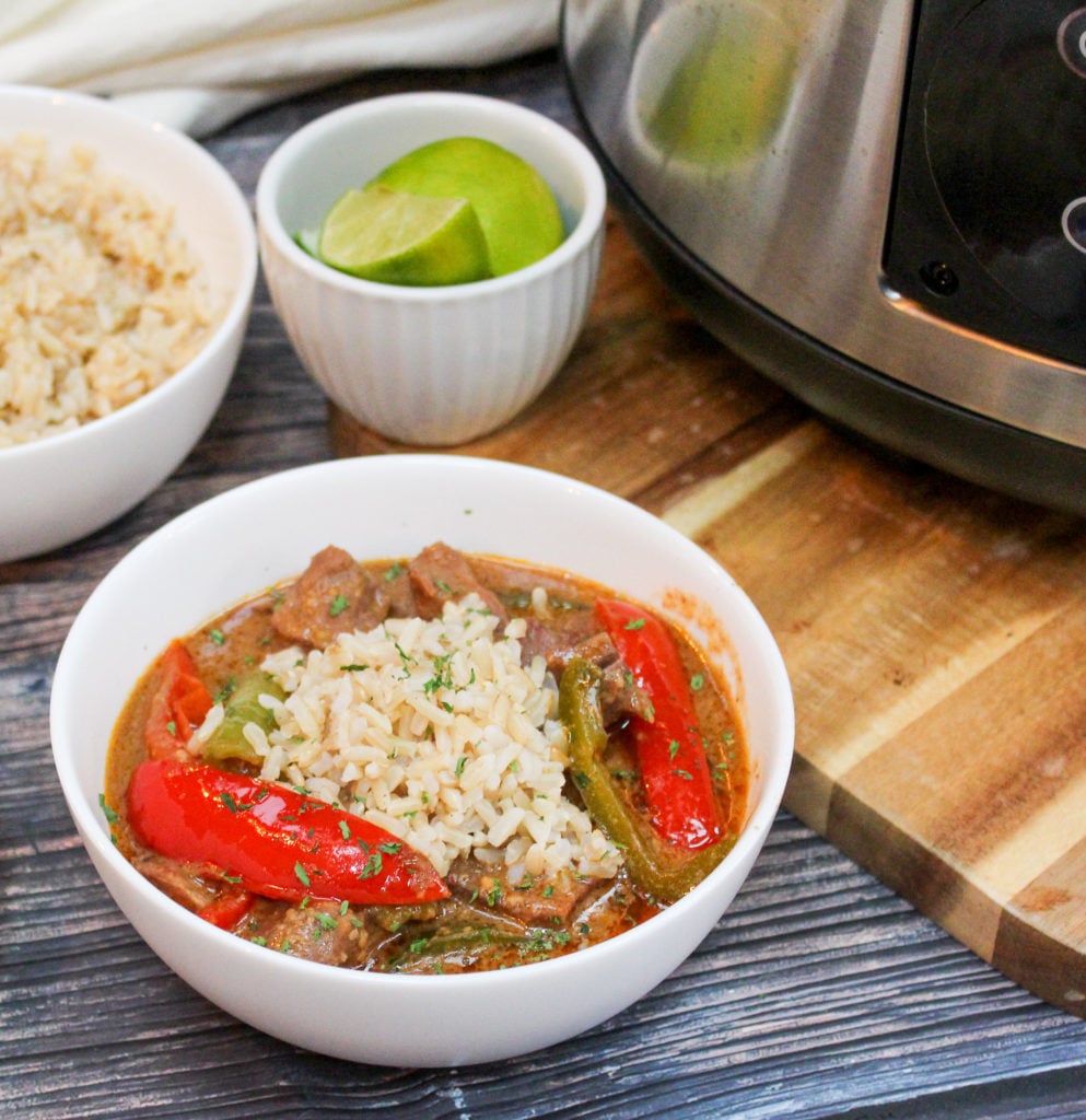 beef in a bowl