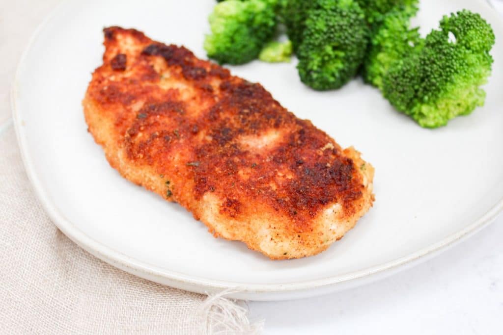 cooked crispy chicken on a plate