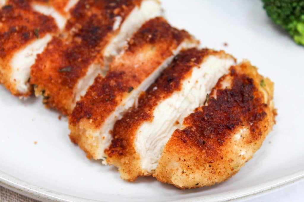 sliced chicken