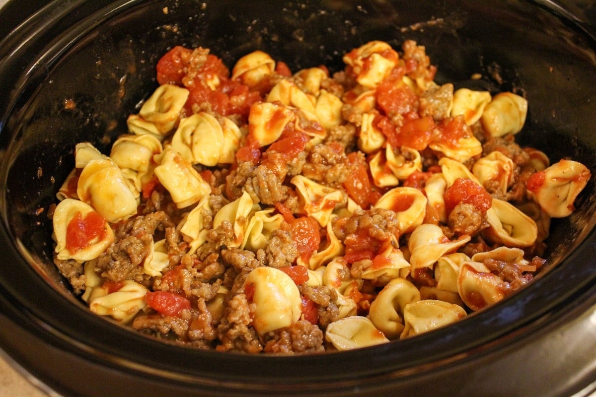 all ingredients in slow cooker uncooked