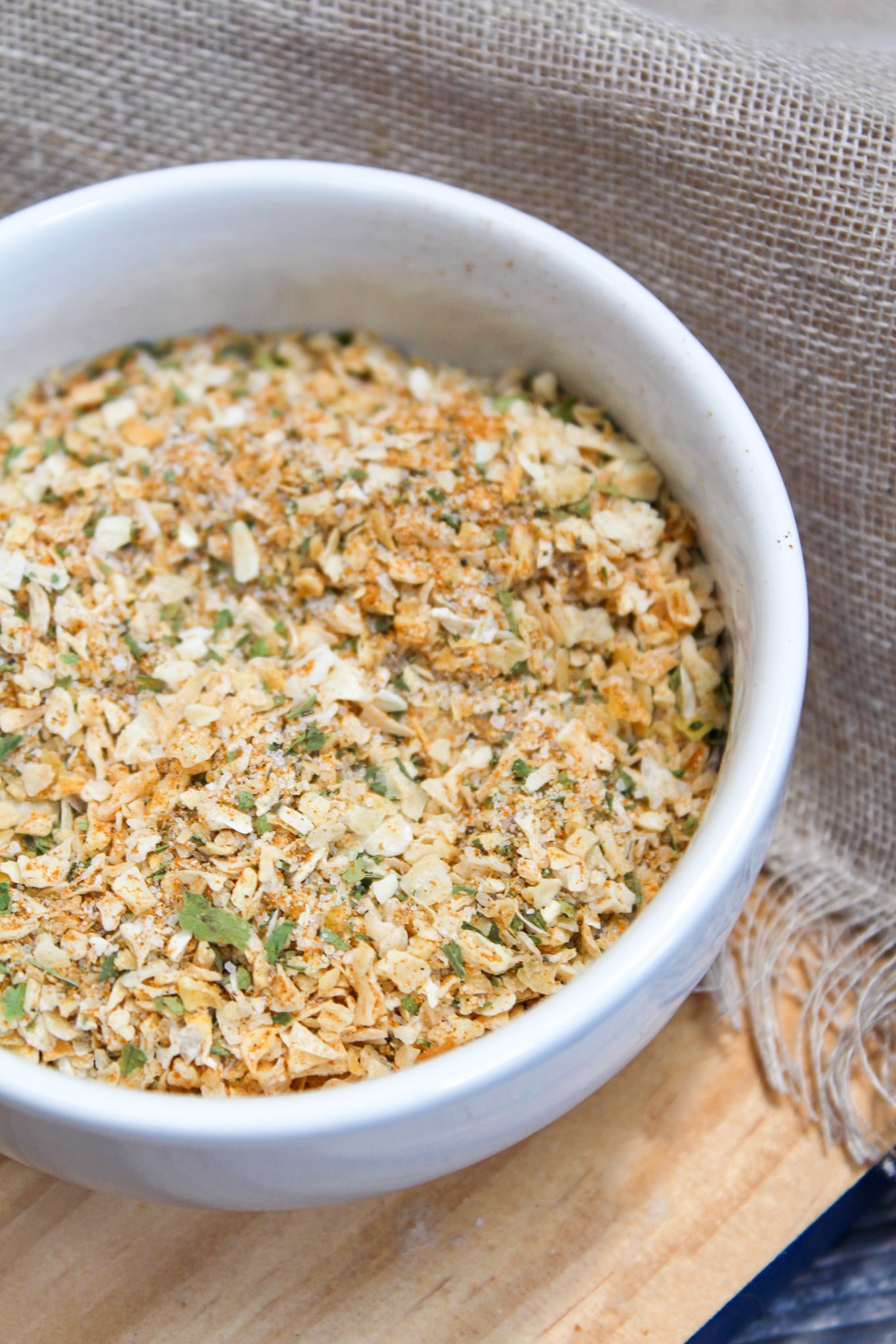 Onion seasoning in a bowl