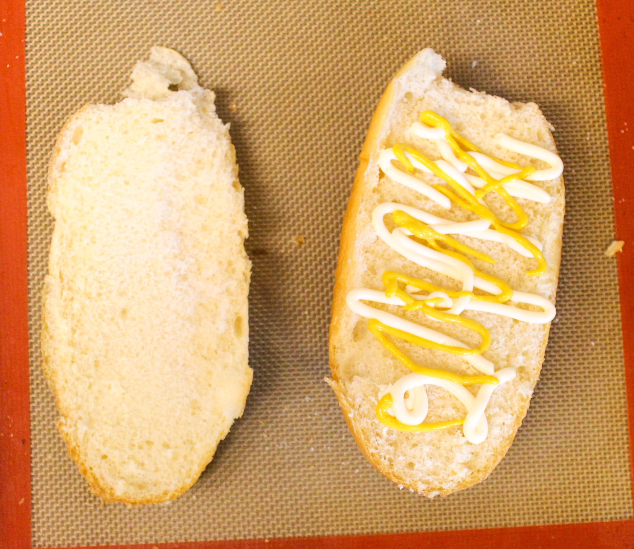 sandwich step by step building