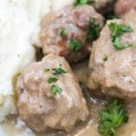 slow cooker swedish meatballs with sauce