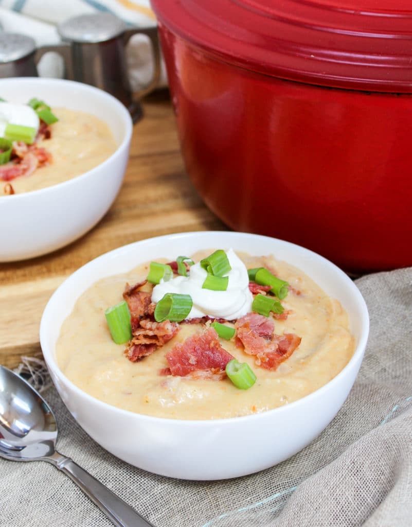 soup in a bowl