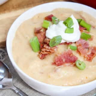 soup in a bowl