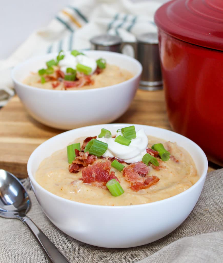 soup in a bowl