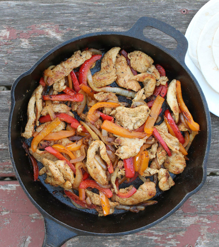 Chili Lime Chicken Fajitas | Cheese Curd In Paradise