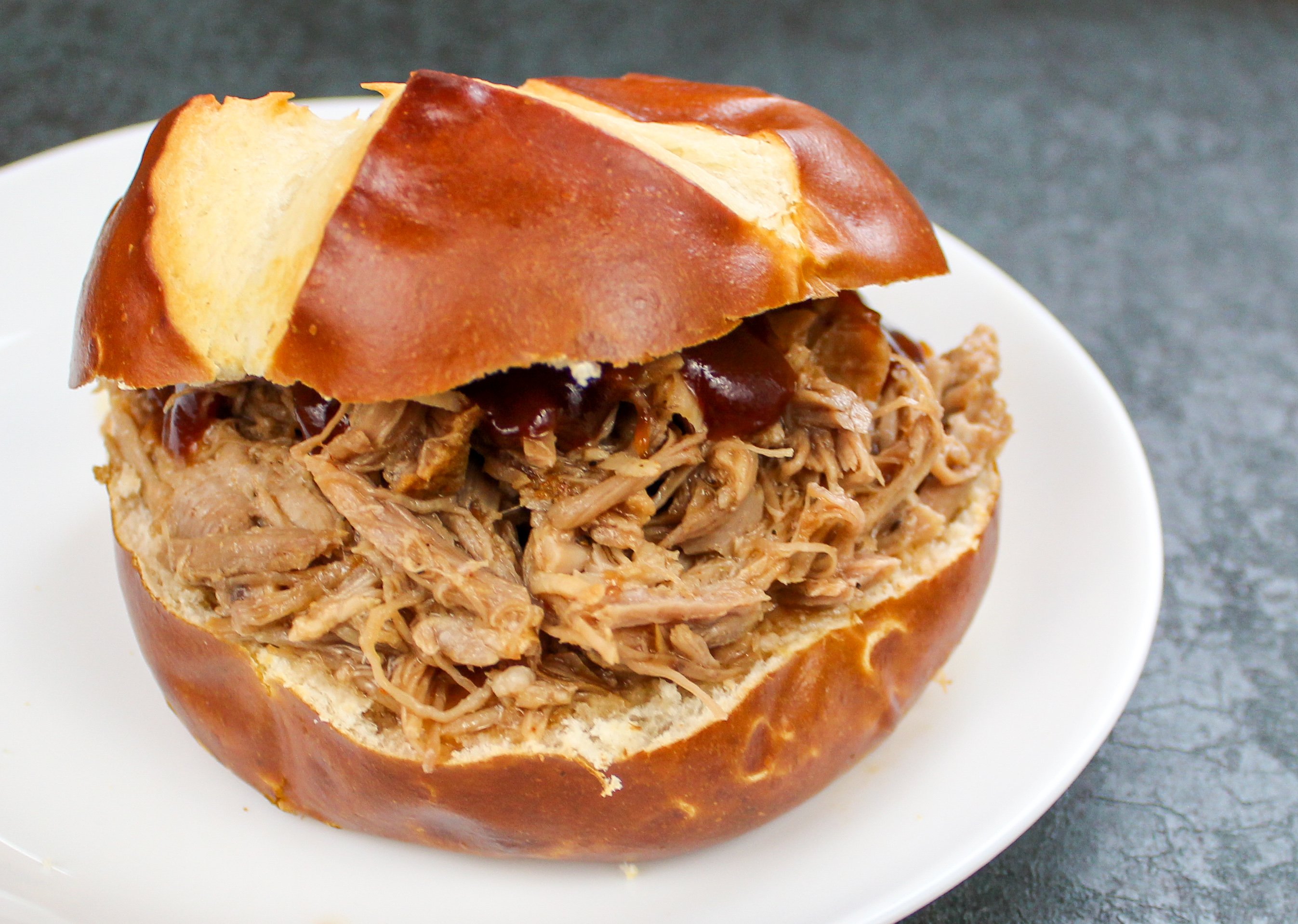 Instant Pot BBQ Beer Pulled Pork-image