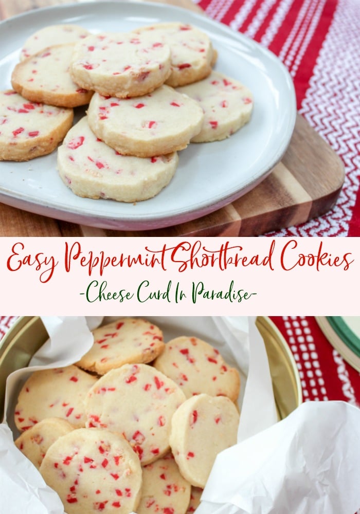 round Cookies in a cookie tin