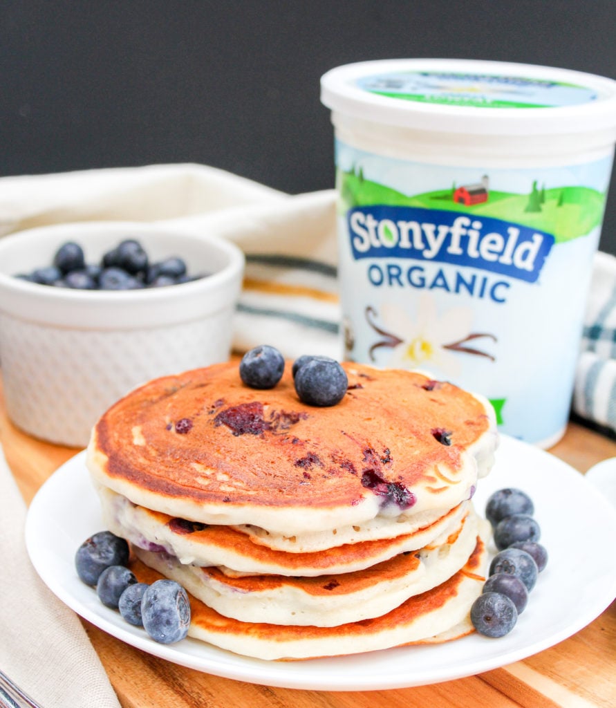 pancakes on a plate