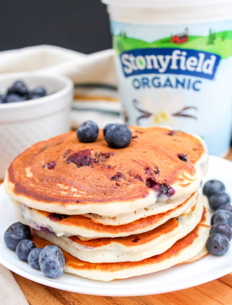 pancakes on a plate