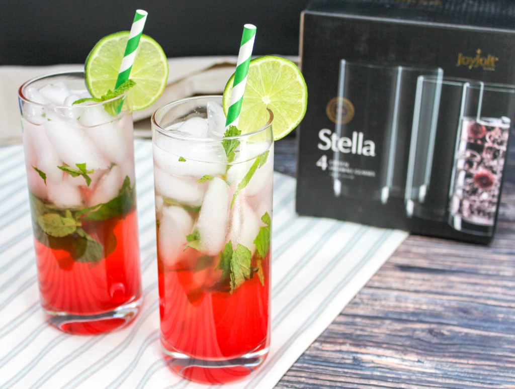 mojito in a glass