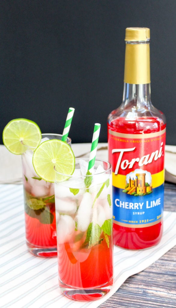 mojito in a glass