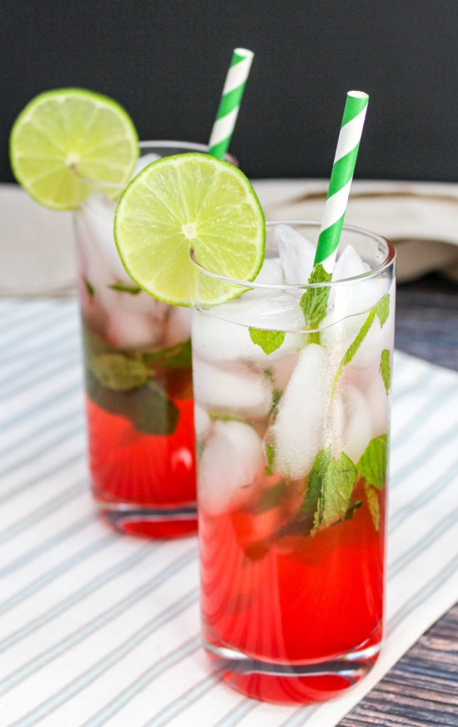 mojito in a glass