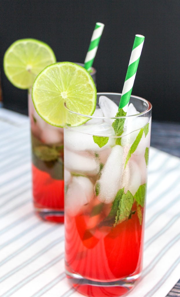 mojito in a glass