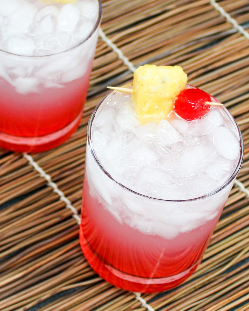 Martinis on the rocks