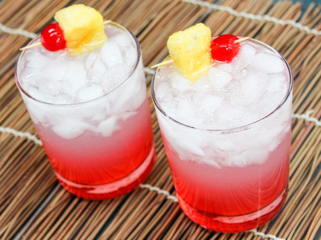 Bikini Martinis on the rocks