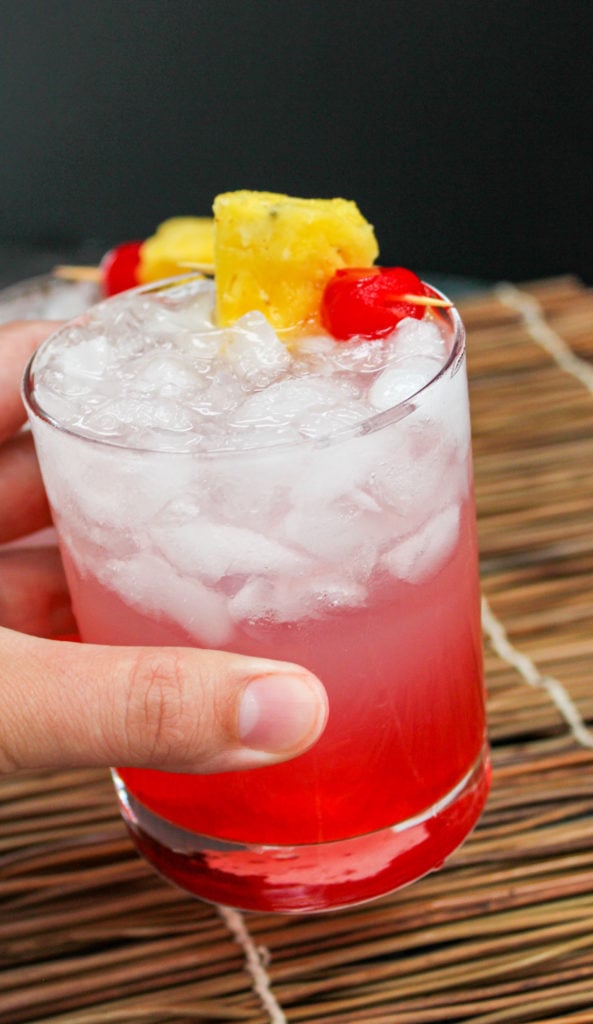 Bikini Martinis on the rocks picked up to drink
