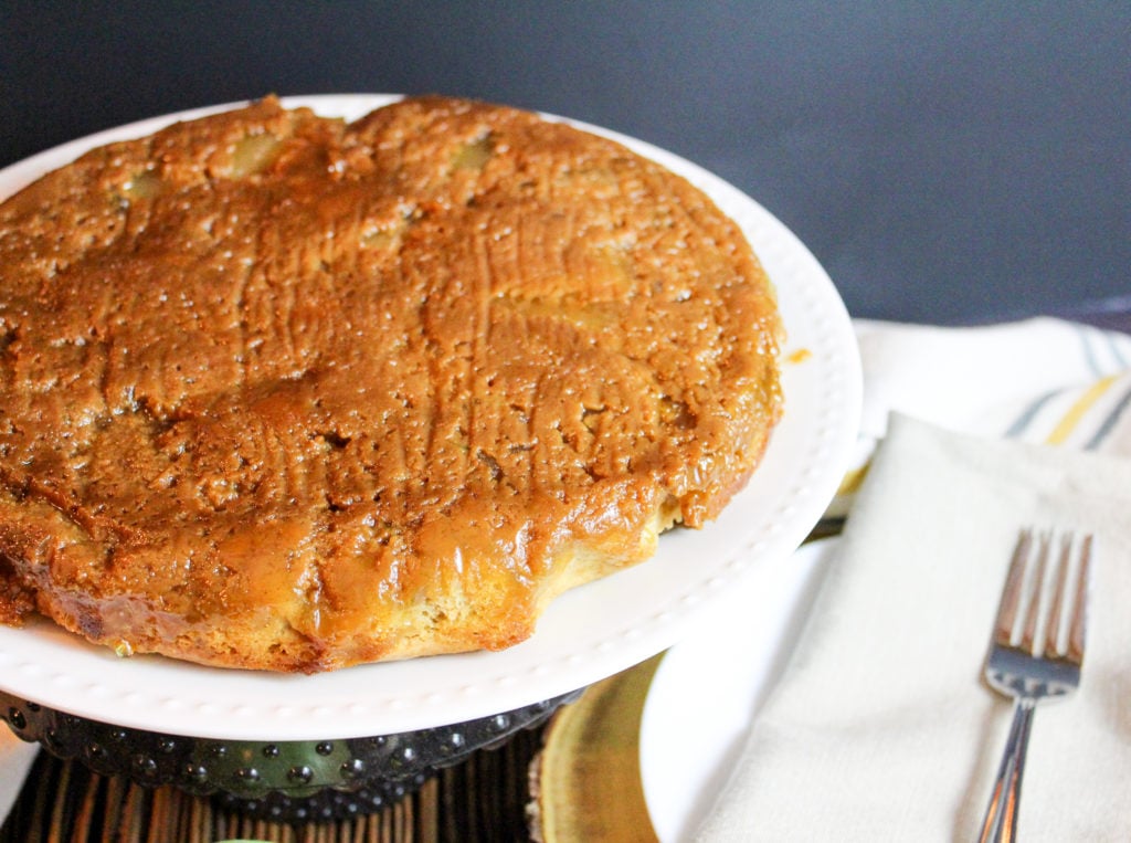 cake on a plate