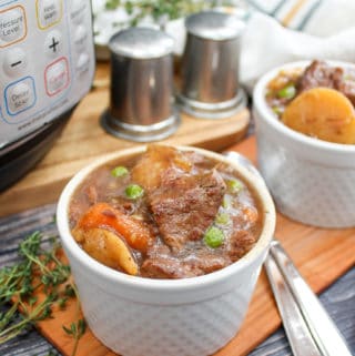 stew in a bowl