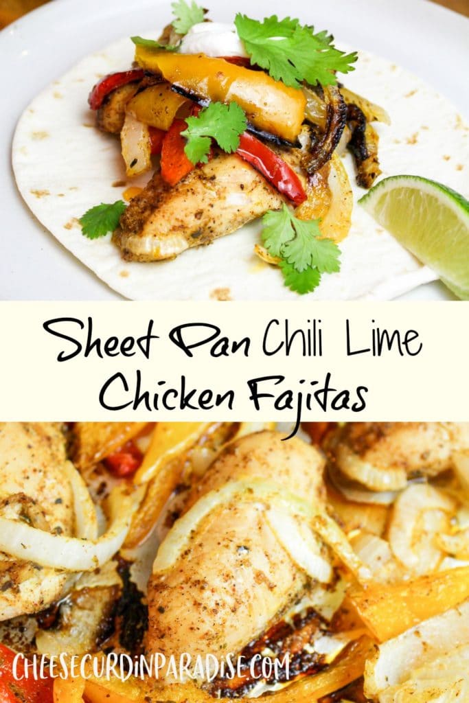 chicken in a tortilla and on a sheet pan