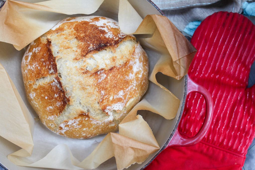 bread in dutch oven