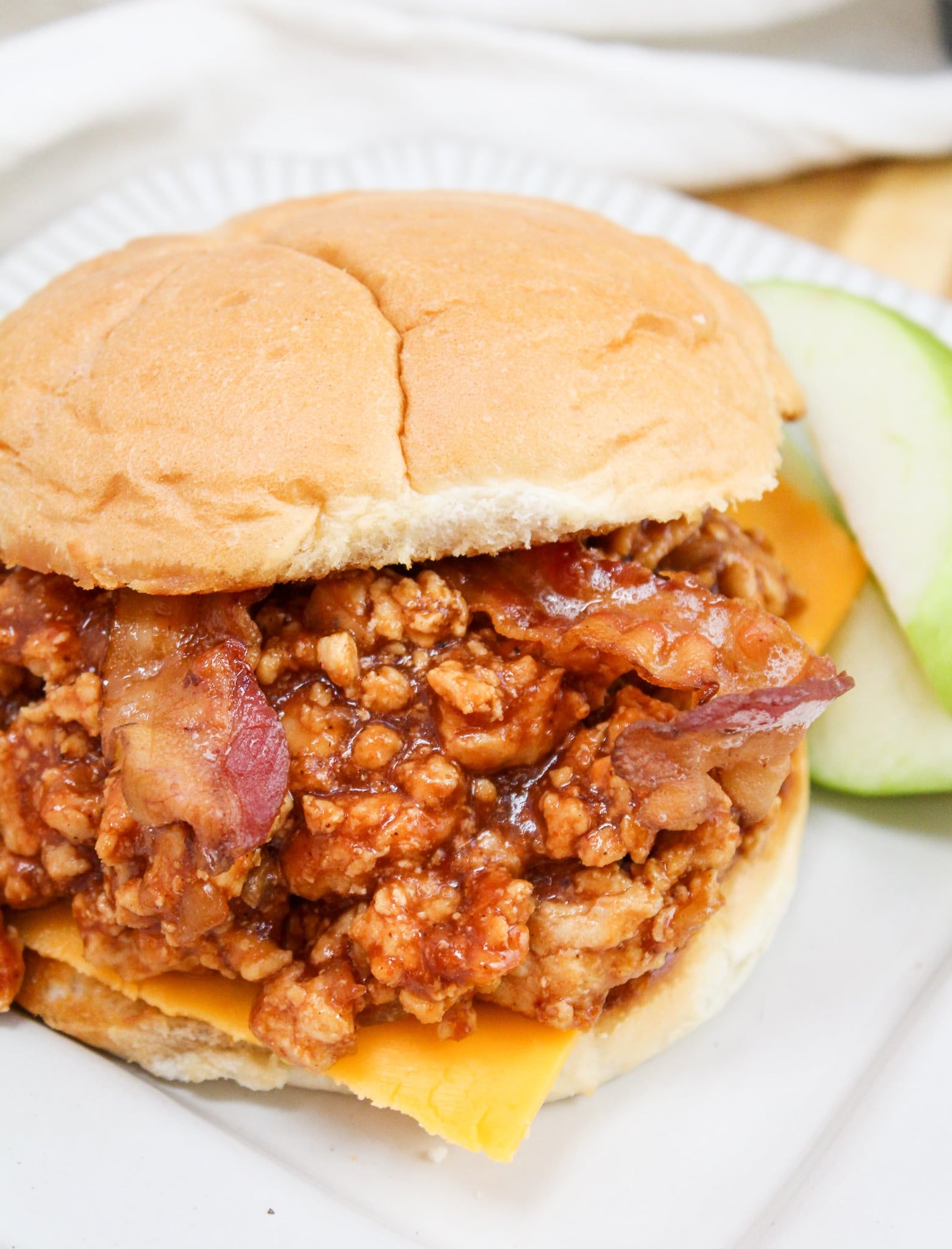 sandwich on a plate