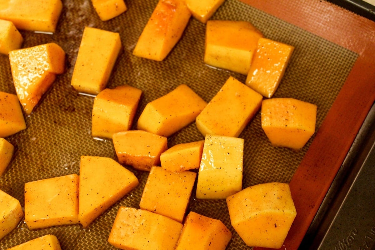 chopped squash