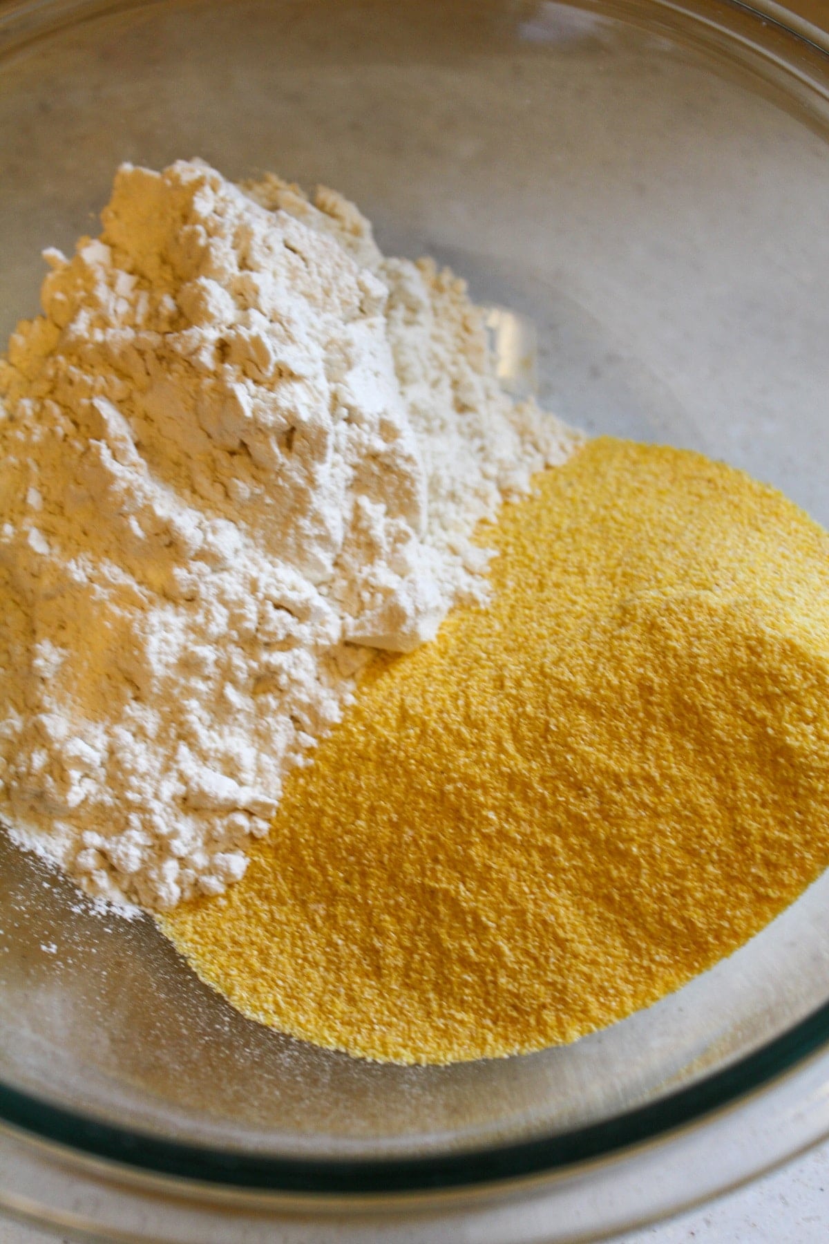 whisking batter ingredients