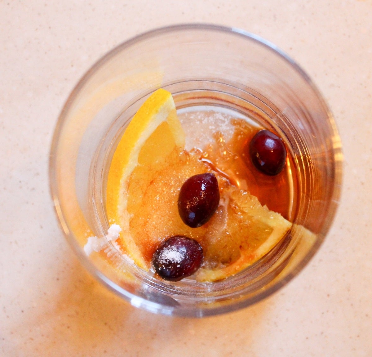 cranberry old fashion prep photos