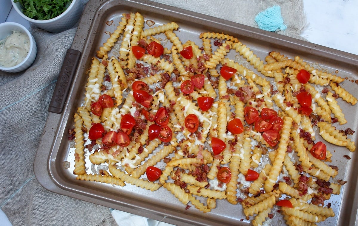 prep photo of blt fries