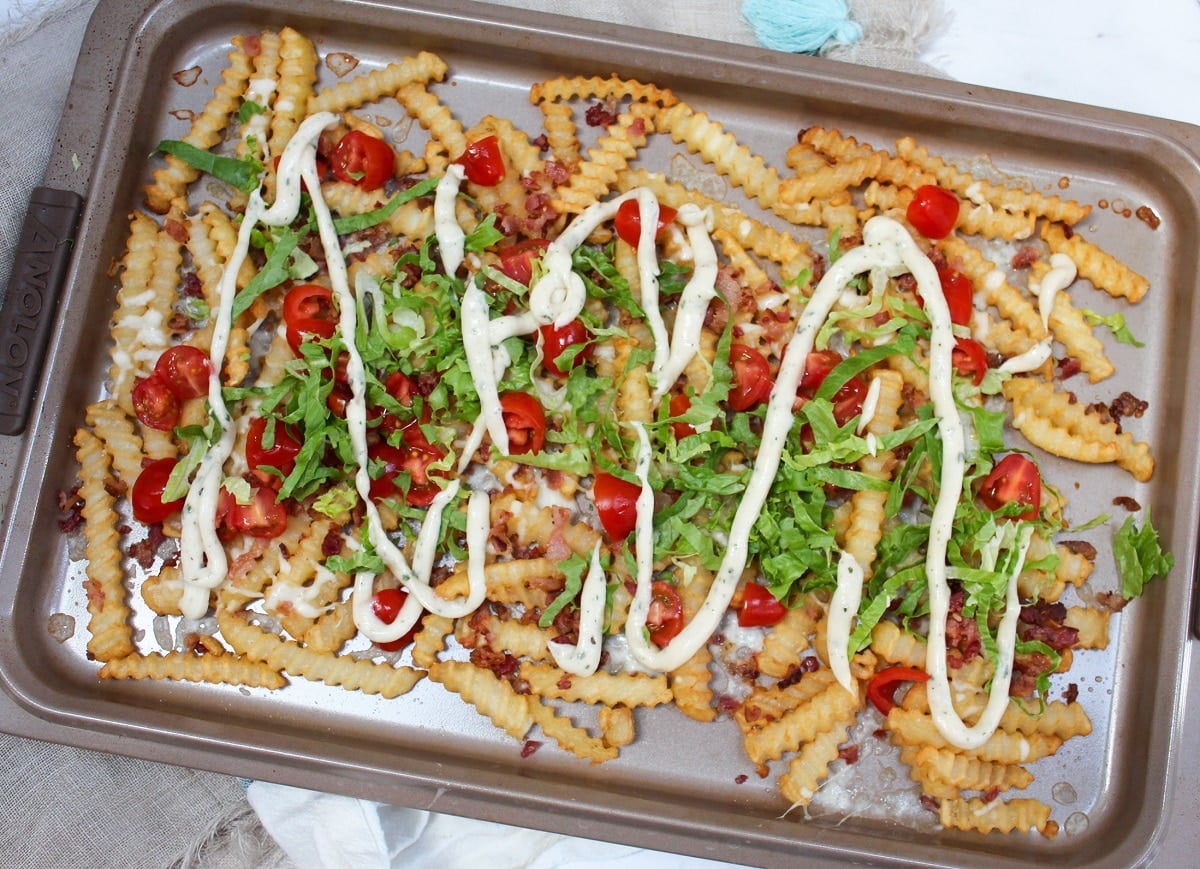 prep photo of blt fries