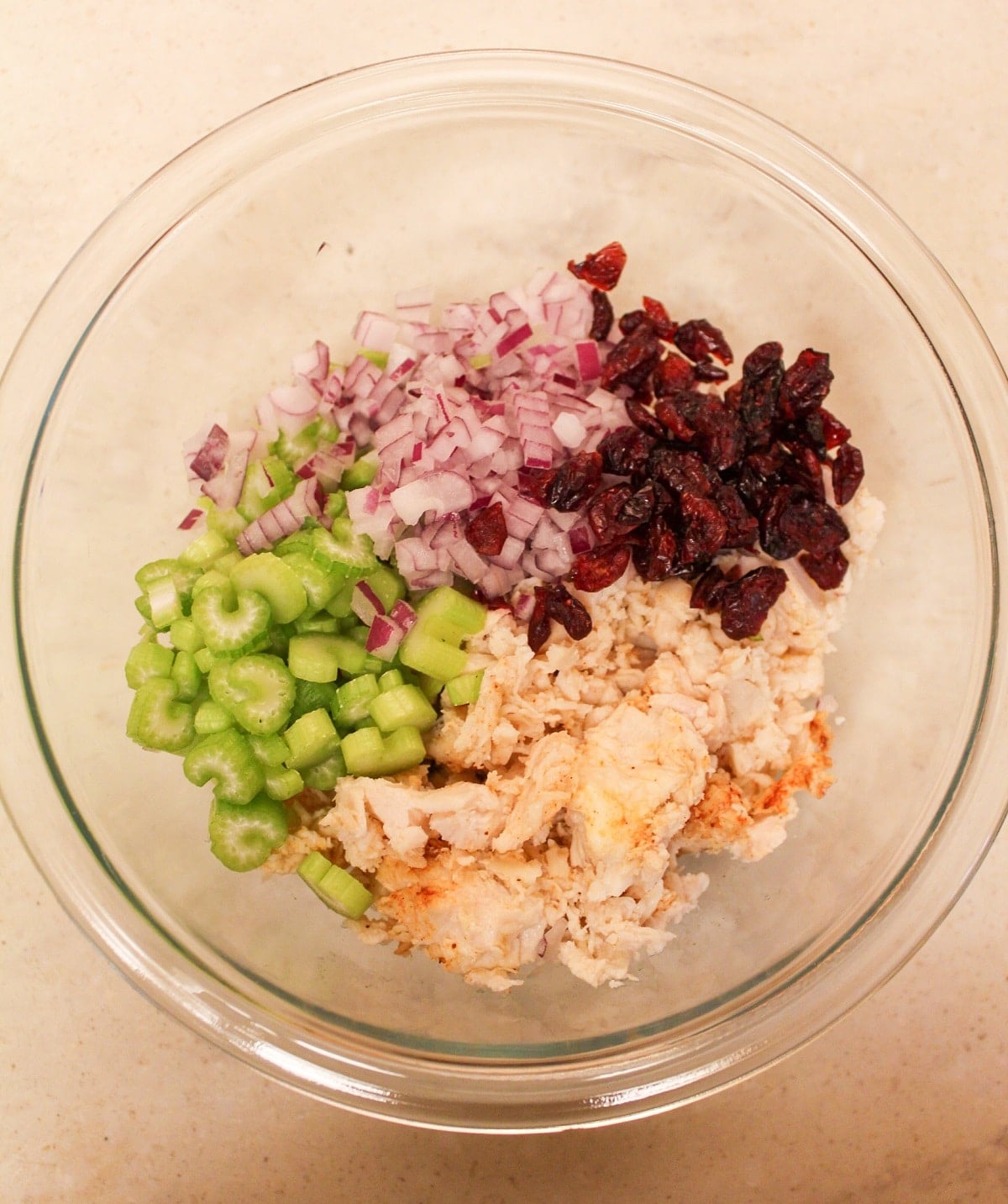prep photo of Cranberry Pecan Chicken Salad