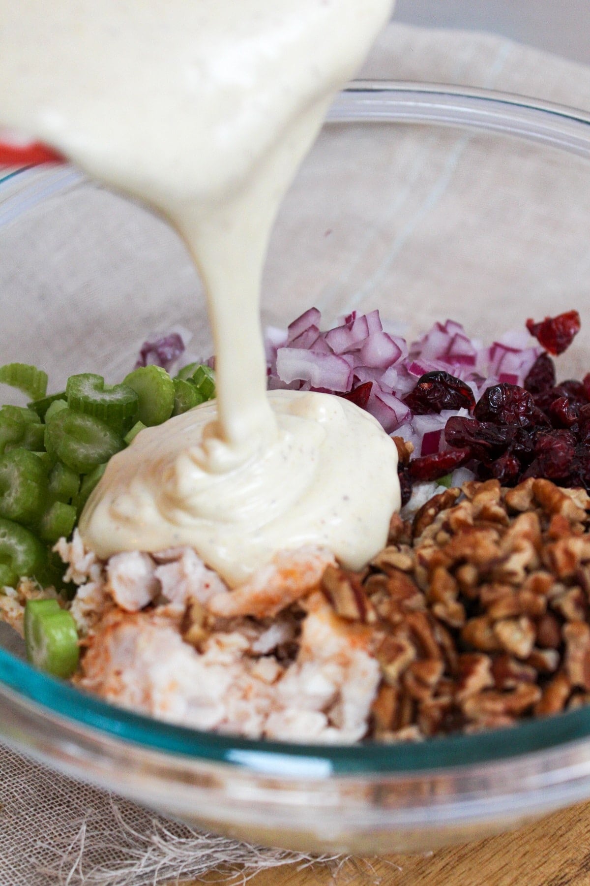 prep photo of Cranberry Pecan Chicken Salad