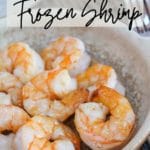 cooked shrimp in a bowl