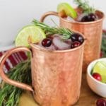 cranberry moscow mule side view