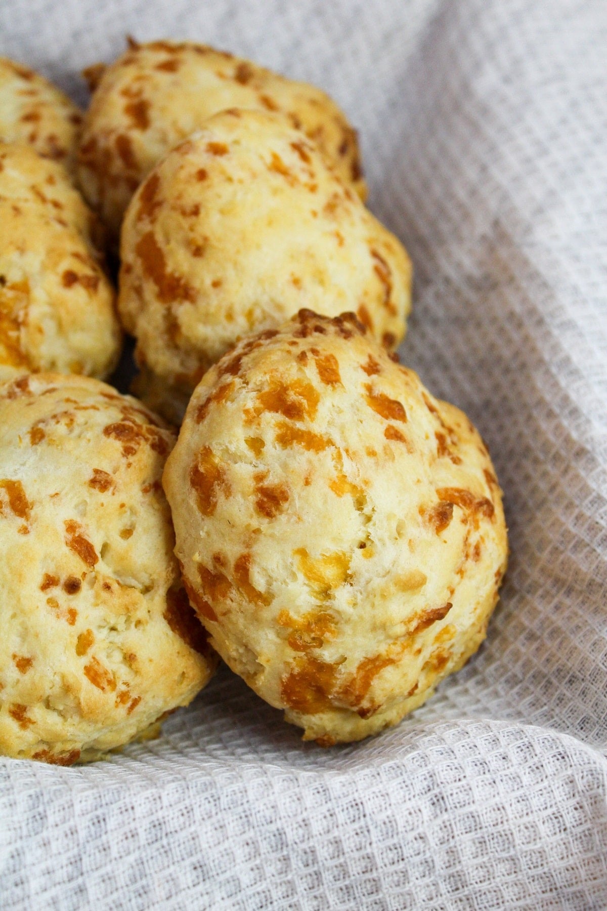 biscuits in a basket.