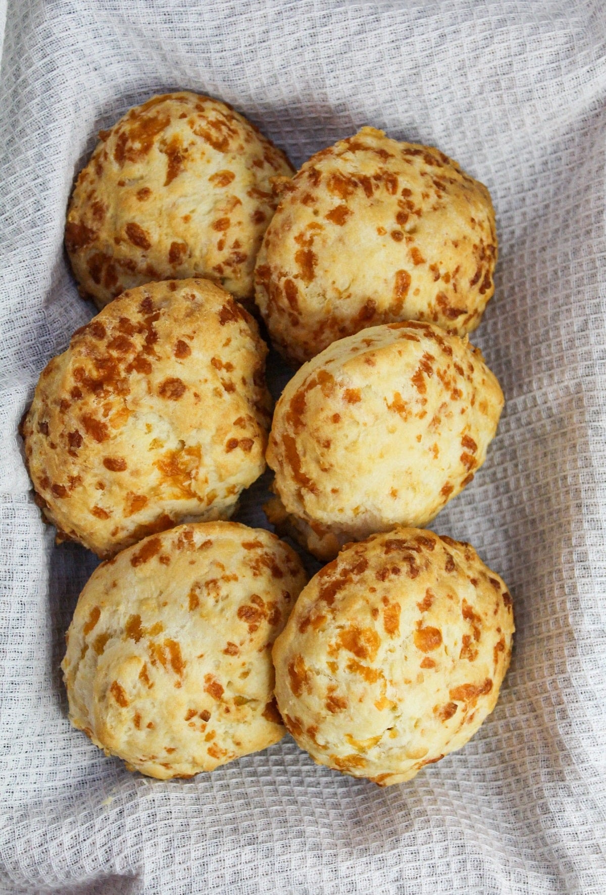 biscuits in a basket.